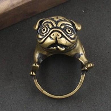 Punk Pug Ring