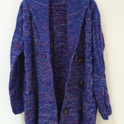 Loose Large Size Sweater Coat Bv1015bh