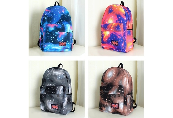 Galaxy Pattern Vintage Style Backpack Padded Big Pocket Back Pack Tablet Bags(black Is Out Of Stock Now)